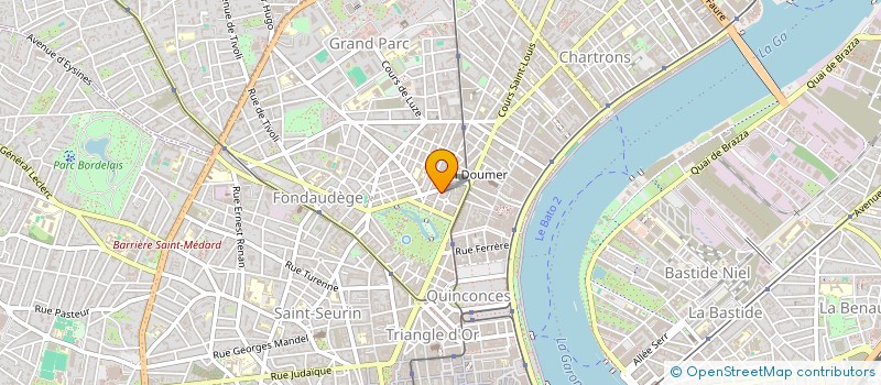 localisation de l'entreprise MONSIEUR ALEXANDRE BLAISET  BORDEAUX