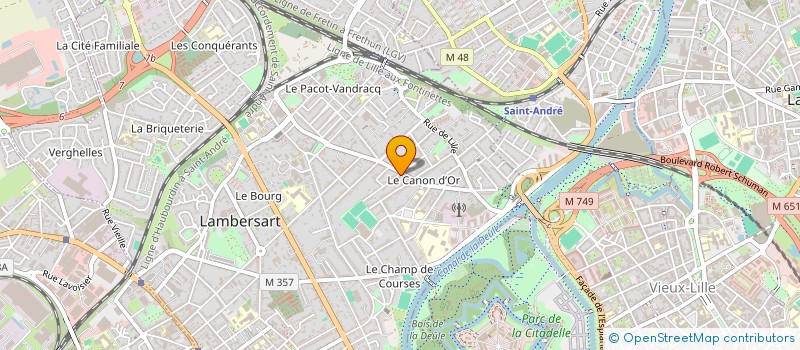 localisation de l'entreprise MONSIEUR ALEXANDRE BLANCHAR à LAMBERSART