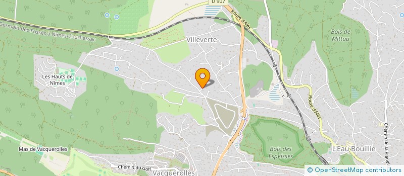 localisation de l'entreprise MONSIEUR ALEXANDRE BLANCHARD  NIMES