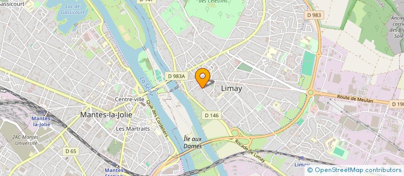 localisation de l'entreprise MONSIEUR ALEXANDRE BLANCHARD à LIMAY