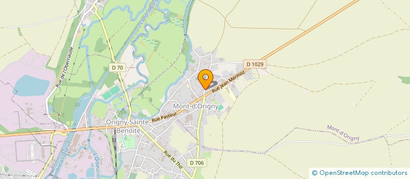 localisation de l'entreprise MONSIEUR ALEXANDRE BLANCHART  MONT-D'ORIGNY