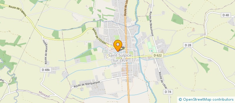 localisation de l'entreprise MONSIEUR ALEXANDRE BLOCH à SAINT-SULPICE-SUR-LEZE