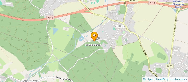 localisation de l'entreprise MONSIEUR ALEXANDRE BLOT LEFEVRE  GALLUIS