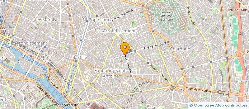 localisation de l'entreprise MONSIEUR ALEXANDRE BODELOT  PARIS