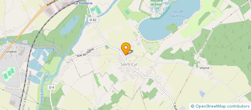 localisation de l'entreprise MONSIEUR ALEXANDRE BODINEAU  BEAUMONT SAINT-CYR