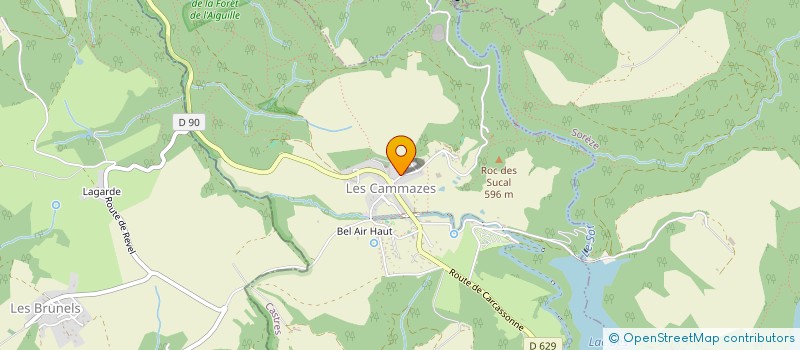 localisation de l'entreprise MONSIEUR ALEXANDRE BODNAR  LES CAMMAZES