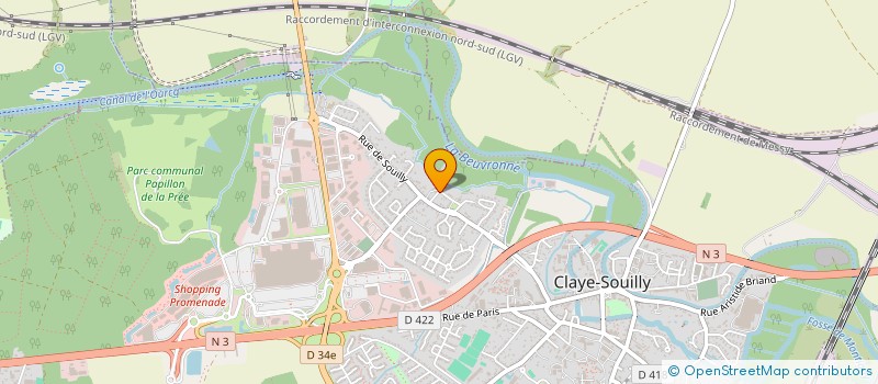 localisation de l'entreprise MONSIEUR ALEXANDRE BOGLIONI  CLAYE-SOUILLY