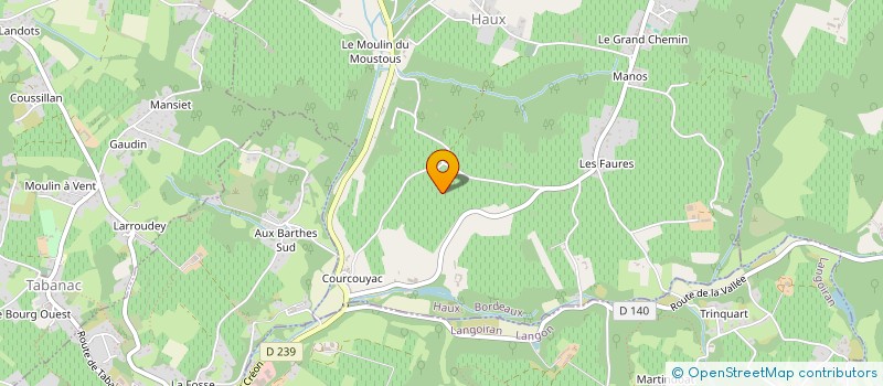 localisation de l'entreprise MONSIEUR ALEXANDRE BOILEAU  HAUX