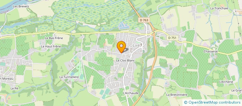 localisation de l'entreprise MONSIEUR ALEXANDRE BOILEVIN  OREE-D'ANJOU