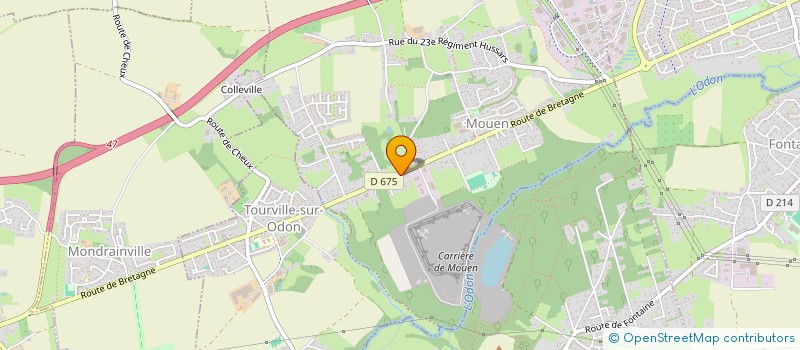 localisation de l'entreprise MONSIEUR ALEXANDRE BOILLON  MOUEN