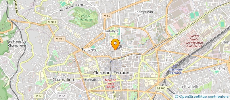 localisation de l'entreprise MONSIEUR ALEXANDRE BOIRON à CLERMONT-FERRAND