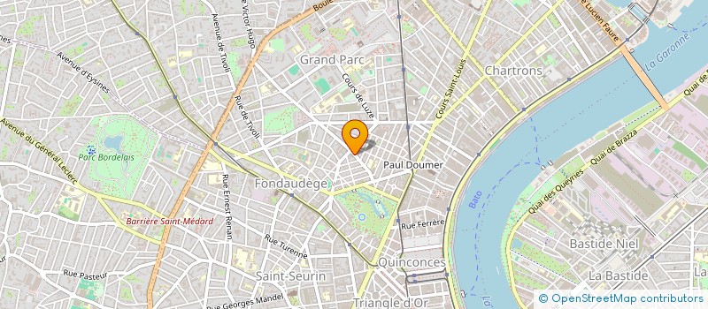 localisation de l'entreprise MONSIEUR ALEXANDRE BOIS  BORDEAUX