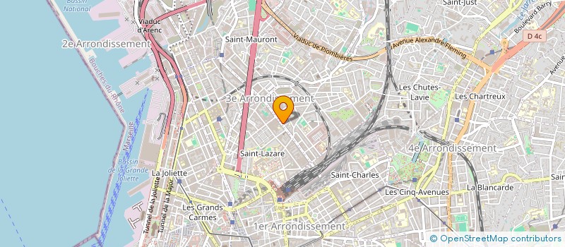 localisation de l'entreprise MONSIEUR ALEXANDRE BOIS à MARSEILLE
