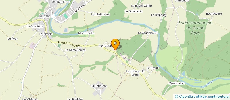 localisation de l'entreprise MONSIEUR ALEXANDRE BOISGROLLIER  CELLE-LEVESCAULT