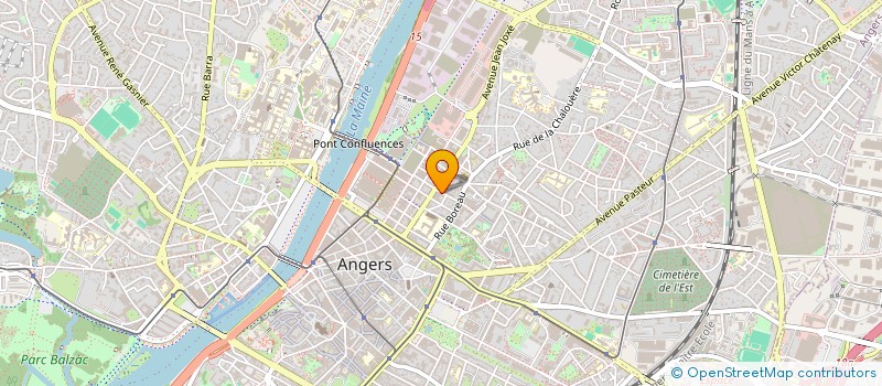 localisation de l'entreprise MONSIEUR ALEXANDRE BOISNAULT à ANGERS