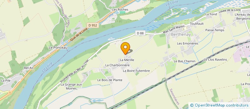 localisation de l'entreprise MONSIEUR ALEXANDRE BOISSINOT à BERTHENAY