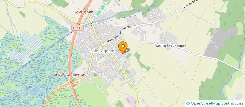 localisation de l'entreprise MONSIEUR ALEXANDRE BOISSONNEAU  SAINT-AGNANT