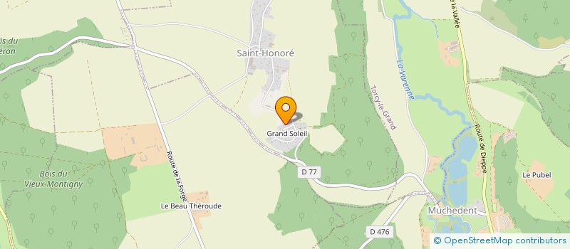 localisation de l'entreprise MONSIEUR ALEXANDRE BOIVIN à SAINT-HONORE