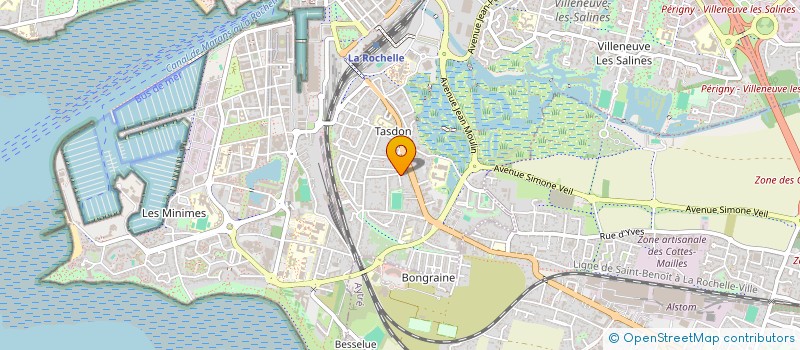 localisation de l'entreprise MONSIEUR ALEXANDRE BOIZARD  LA ROCHELLE