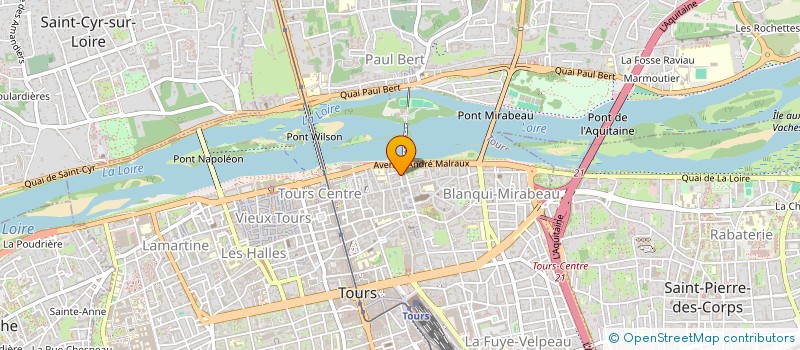 localisation de l'entreprise MONSIEUR ALEXANDRE BOL  TOURS