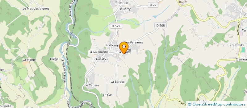 localisation de l'entreprise MONSIEUR ALEXANDRE BON  SONNAC