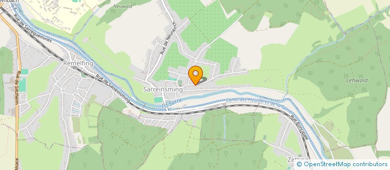 localisation de l'entreprise MONSIEUR ALEXANDRE BONATI  SARREINSMING