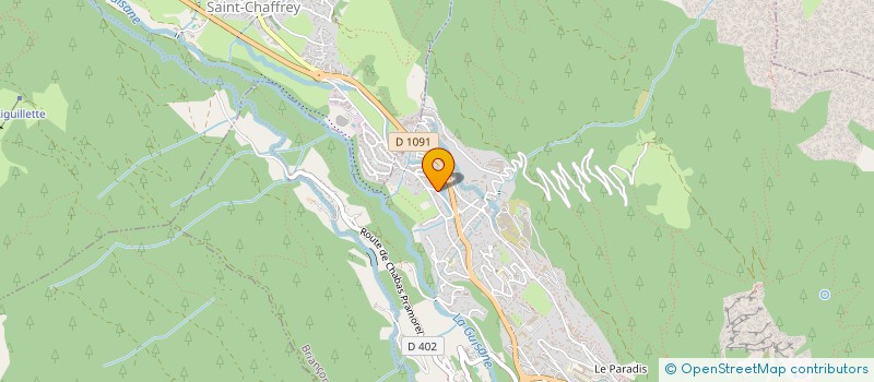 localisation de l'entreprise MONSIEUR ALEXANDRE BONDUEL à BRIANCON