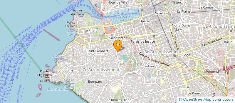 localisation de l'entreprise MONSIEUR ALEXANDRE BONGIORNO à MARSEILLE