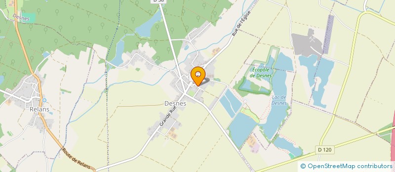 localisation de l'entreprise MONSIEUR ALEXANDRE BONIN  DESNES