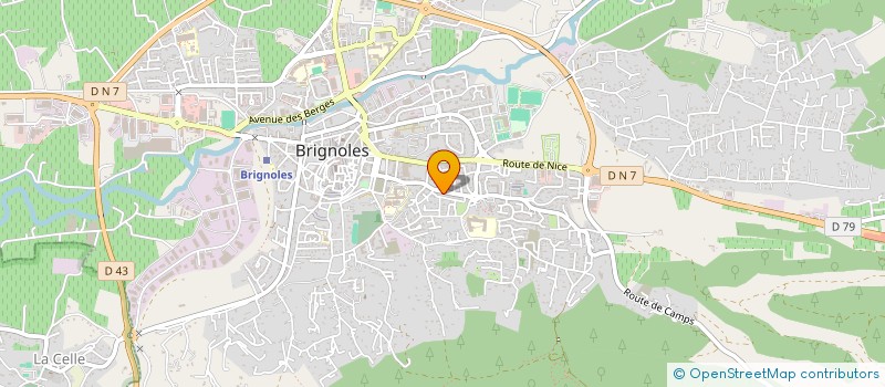 localisation de l'entreprise MONSIEUR ALEXANDRE BONJOUR à BRIGNOLES