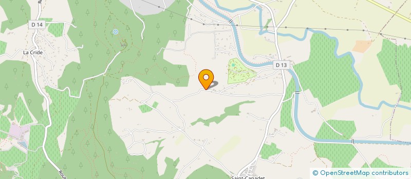 localisation de l'entreprise MONSIEUR ALEXANDRE BONNARD  LE PUY-SAINTE-REPARADE