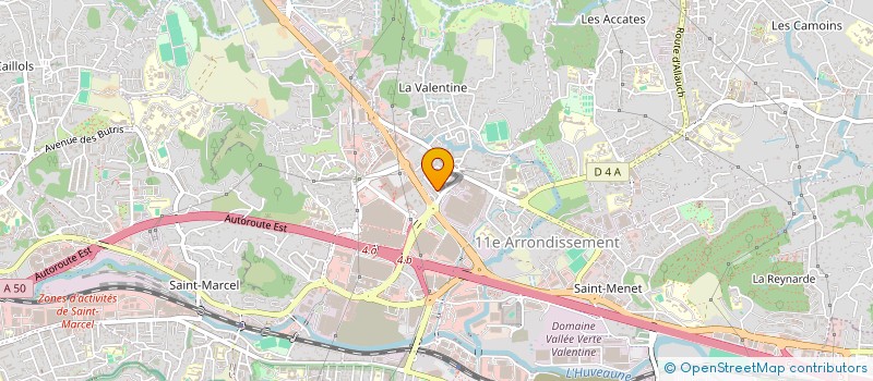 localisation de l'entreprise MONSIEUR ALEXANDRE BONNEFOND à MARSEILLE