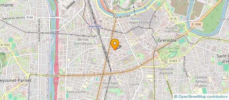 localisation de l'entreprise MONSIEUR ALEXANDRE BONNEL  CORENC