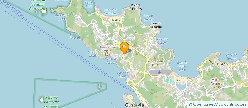 localisation de l'entreprise MONSIEUR ALEXANDRE BONTEMPS à SAINT-BARTHELEMY