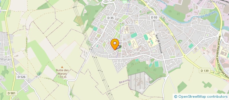 localisation de l'entreprise MONSIEUR ALEXANDRE BONVALET  BEAUVAIS