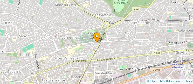 localisation de l'entreprise MONSIEUR ALEXANDRE BOQUAIN à LE HAVRE