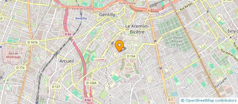 localisation de l'entreprise MONSIEUR ALEXANDRE BORDES à LE KREMLIN-BICETRE