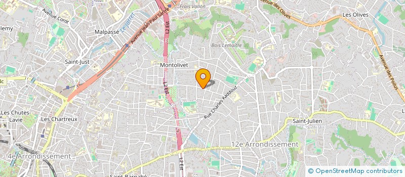 localisation de l'entreprise MONSIEUR ALEXANDRE BOREL à MARSEILLE