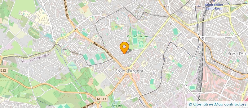 localisation de l'entreprise MONSIEUR ALEXANDRE BORREIL à MONTPELLIER