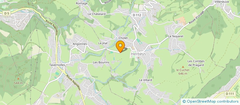 localisation de l'entreprise MONSIEUR ALEXANDRE BORTOLOTTI  HERBEYS