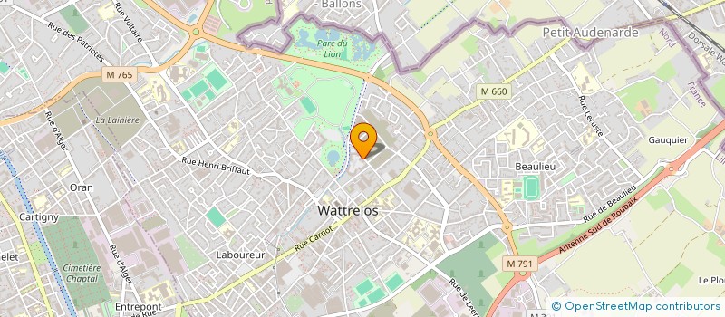 localisation de l'entreprise MONSIEUR ALEXANDRE BOSANSKI à WATTRELOS