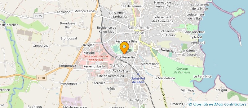 localisation de l'entreprise MONSIEUR ALEXANDRE BOTHOREL à SAINT-POL-DE-LEON
