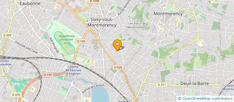 localisation de l'entreprise MONSIEUR ALEXANDRE BOU ANTOUN  SOISY SS MONTMORENCY