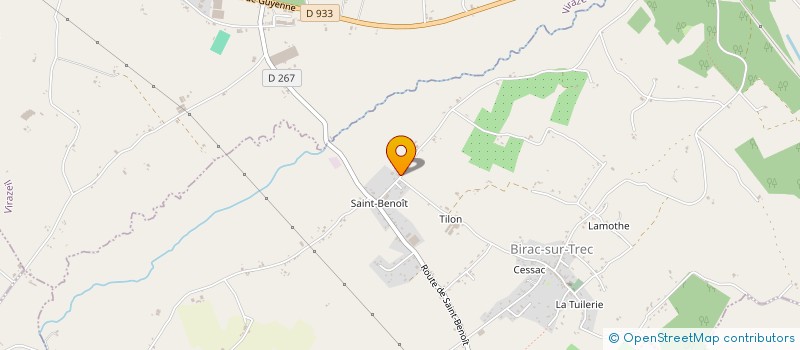 localisation de l'entreprise MONSIEUR ALEXANDRE BOUCHE  MARMANDE