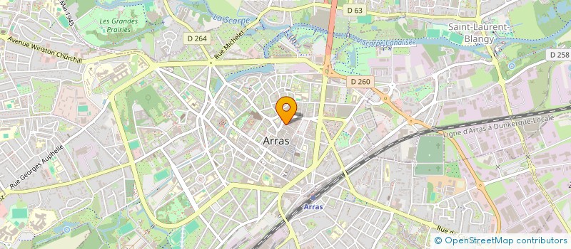 localisation de l'entreprise MONSIEUR ALEXANDRE BOUCHEND'HOMME  ARRAS