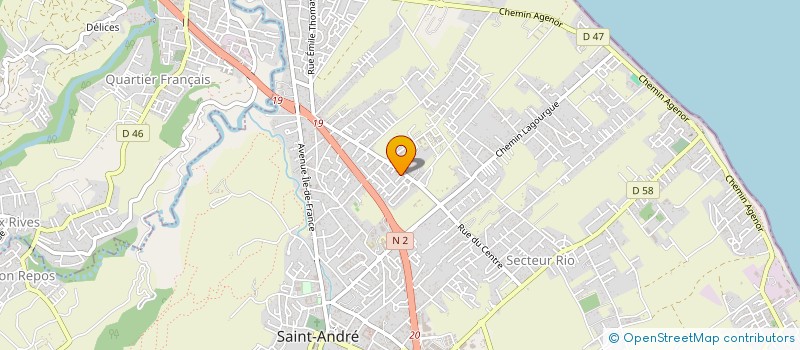localisation de l'entreprise MONSIEUR ALEXANDRE BOUCHER à SAINT-ANDRE