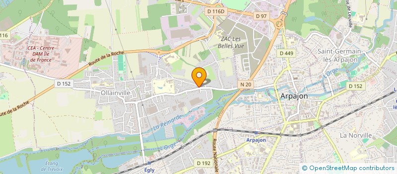 localisation de l'entreprise MONSIEUR ALEXANDRE BOUDROT à OLLAINVILLE