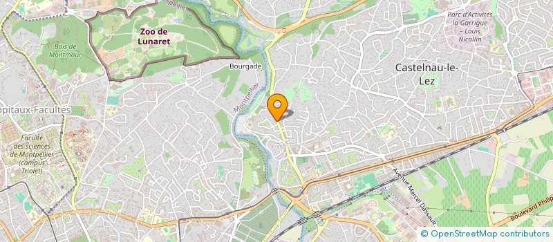 localisation de l'entreprise MONSIEUR ALEXANDRE BOUDRY  CASTELNAU-LE-LEZ