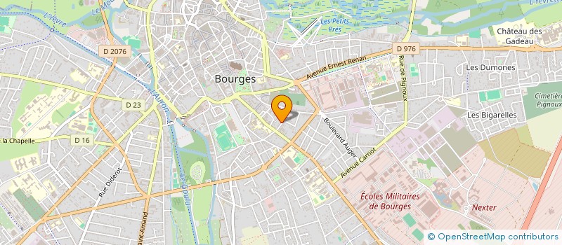 localisation de l'entreprise MONSIEUR ALEXANDRE BOUET  BOURGES