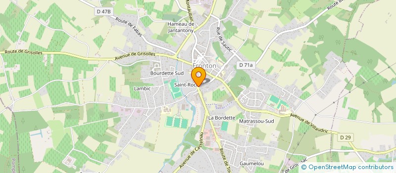 localisation de l'entreprise MONSIEUR ALEXANDRE BOUFFARTIGUES ALEXANDRE  VILLAUDRIC